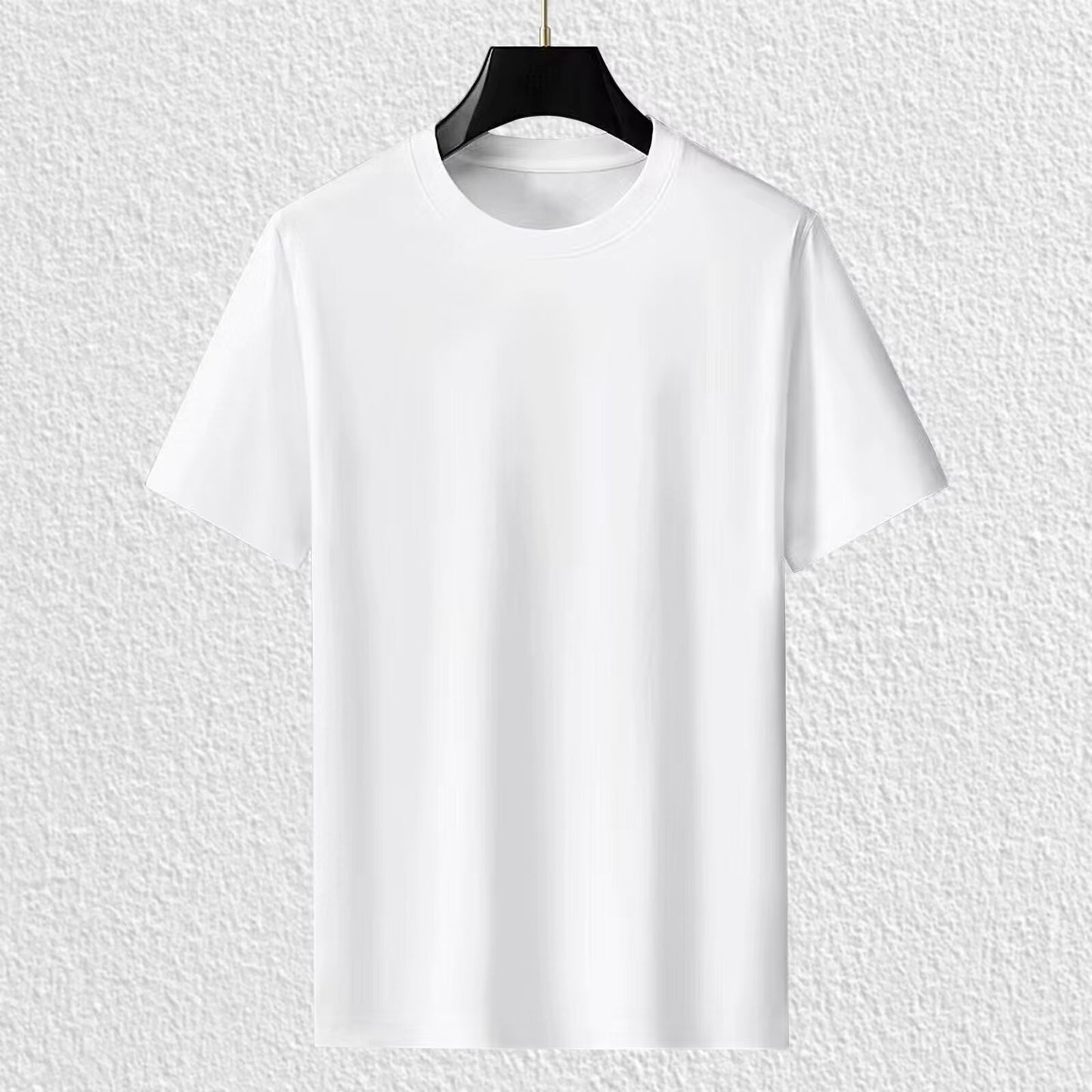 Solid Color Cotton Short Sleeve T-Shirts