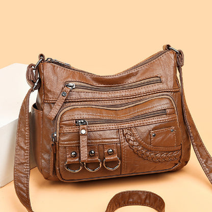 PU Leather Crossbody Shoulder Bag