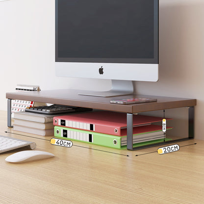 Multipurpose Wooden Desktop Storage Rack