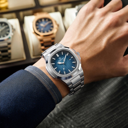 Men's Watch with Calendar | Classic Analog Timepiece