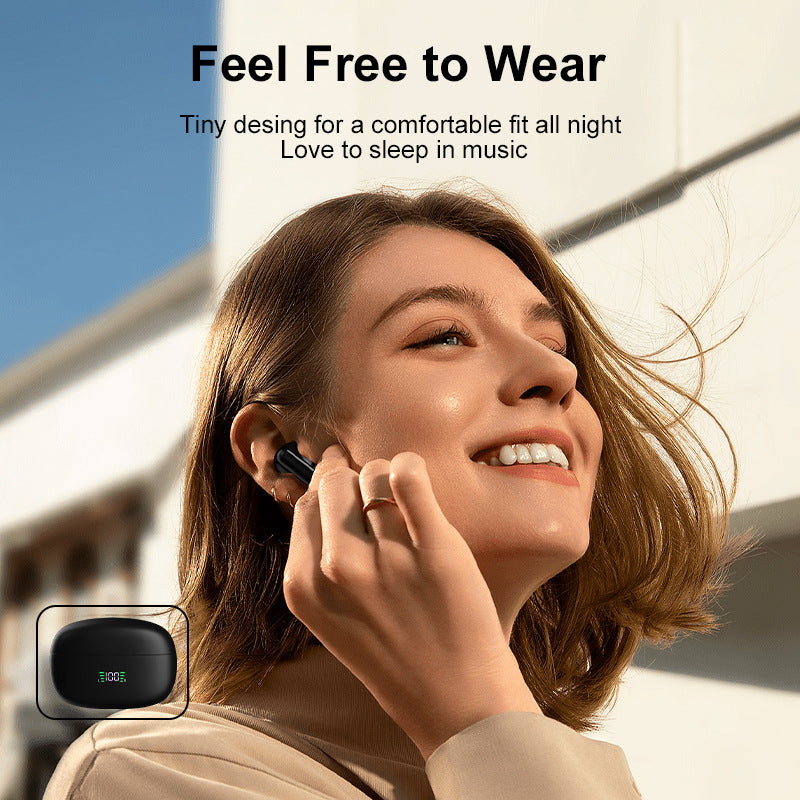 SP9X Wireless Bluetooth Earphones with Noise Reduction & Digital Display