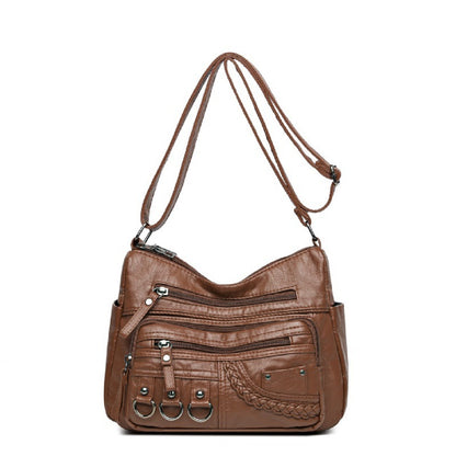 PU Leather Crossbody Shoulder Bag