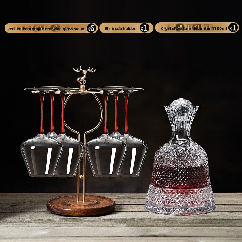 Wine Rotating Decanter Quick Household Wine Set Glass