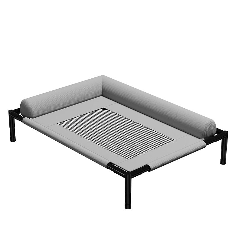 Pet Camp Bed for Dogs and Cats, Suitable for All Seasons, Breathable and Cool in Summer, Moisture-Proof, Removable and Washable, Off the Ground, for Small and Medium-Sized Dogs
