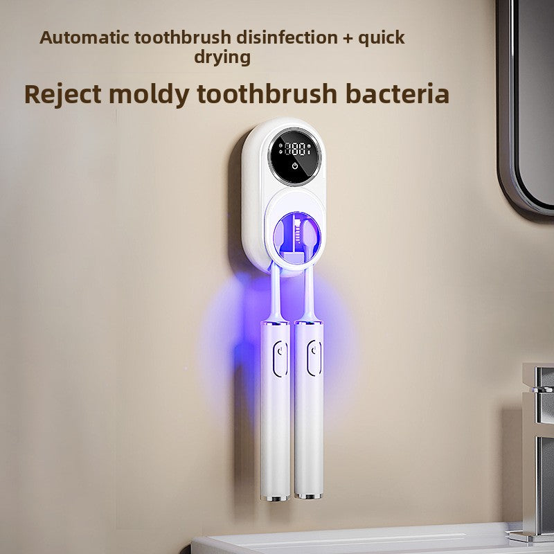 Smart UV Toothbrush Sterilizer Holder