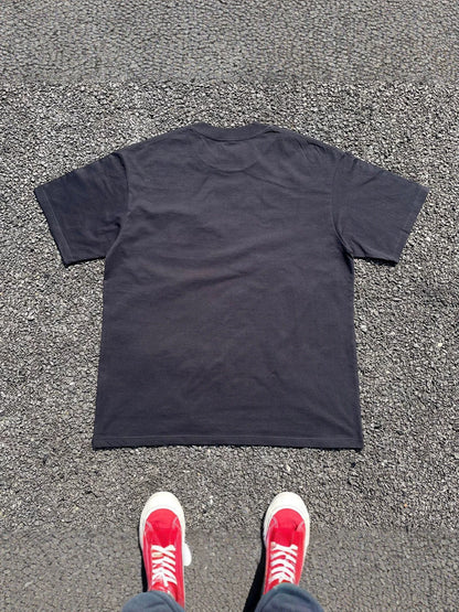 Oversized Y2K Geometric Print T-Shirt | 280g Premium Cotton | Men's Streetwear