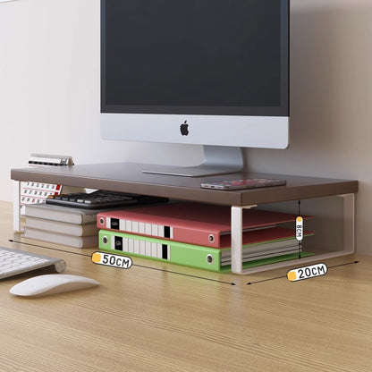 Multipurpose Wooden Desktop Storage Rack