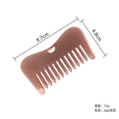 Heart Shape Stainless Steel Gua Sha Board Facial Massage Tool