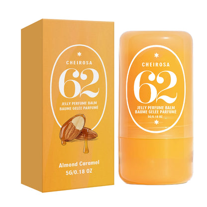 AMZ 5g Solid Fragrance (almonds caramel) Elegant Fragrance Exudes Gentle Charm Commuting Date Portable Fragrance
