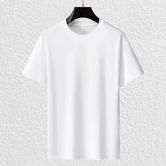 Solid Color Cotton Short Sleeve T-Shirts