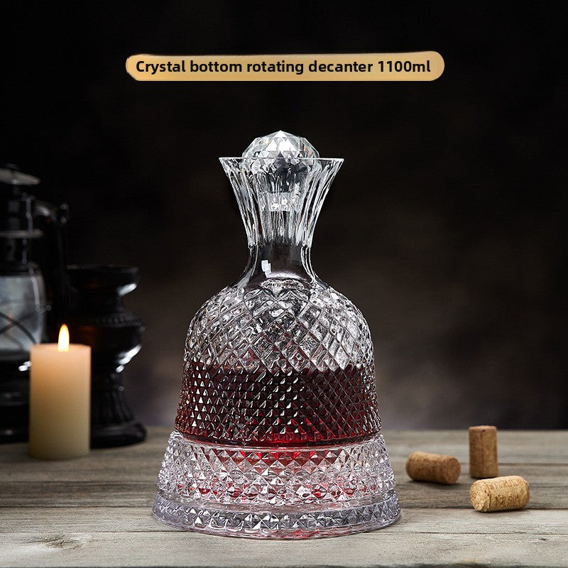 Wine Rotating Decanter Quick Household Wine Set Glass