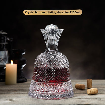 Wine Rotating Decanter Quick Household Wine Set Glass