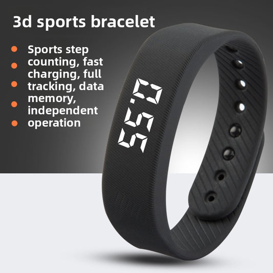 Smart Fitness Bracelet with Round Color Display