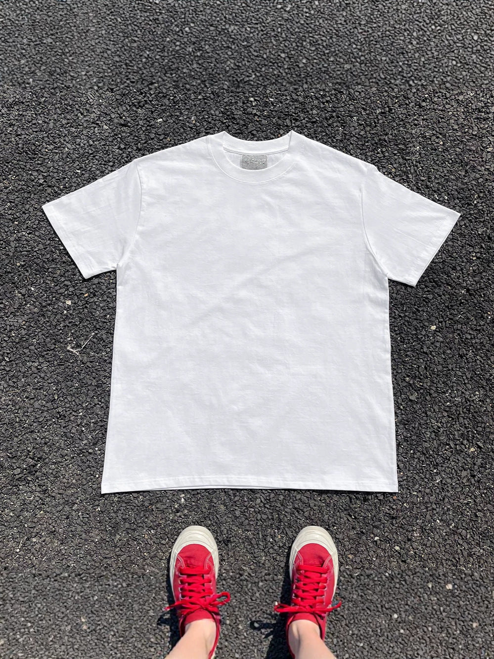 Oversized Y2K Geometric Print T-Shirt | 280g Premium Cotton | Men's Streetwear