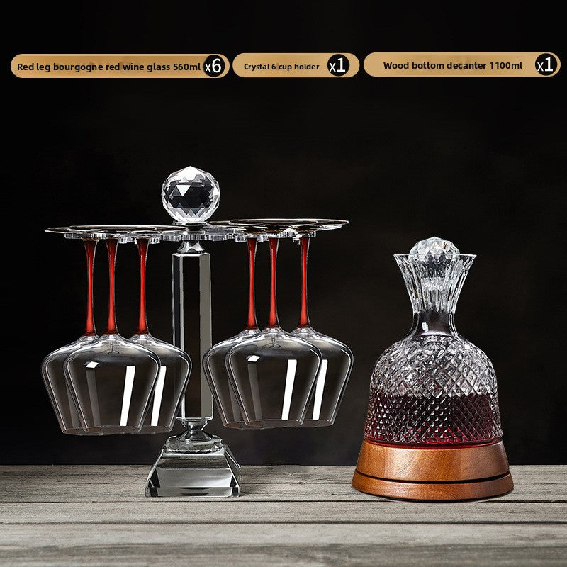 Wine Rotating Decanter Quick Household Wine Set Glass