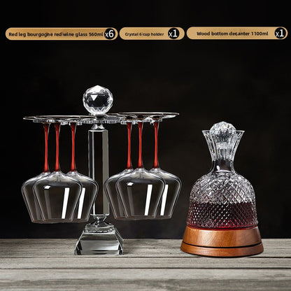 Wine Rotating Decanter Quick Household Wine Set Glass