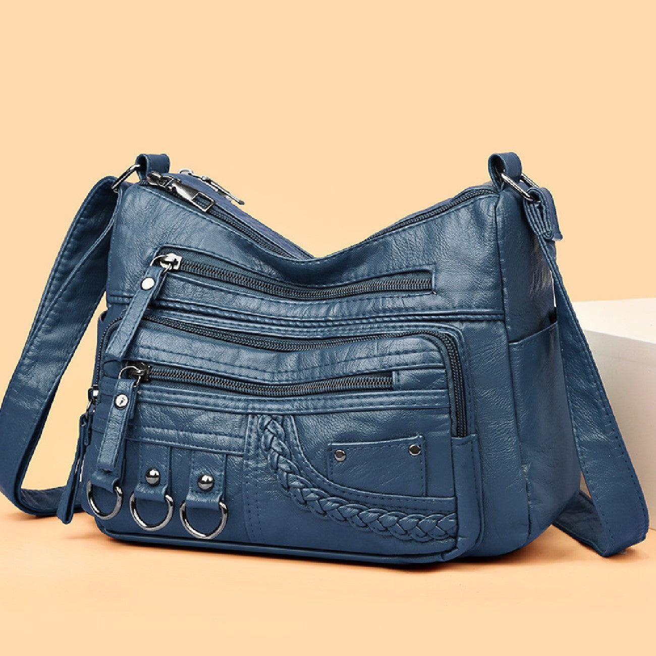 PU Leather Crossbody Shoulder Bag
