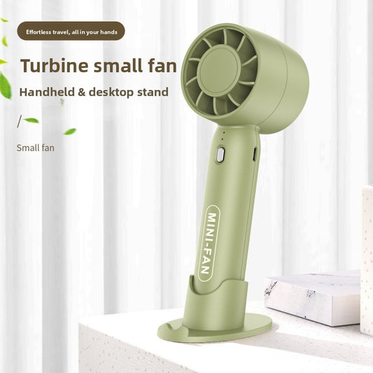 Turbo handheld mini fan