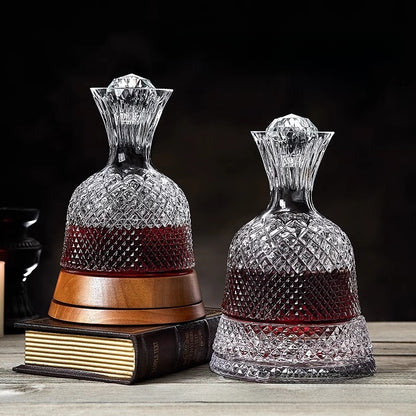 Wine Rotating Decanter Quick Household Wine Set Glass