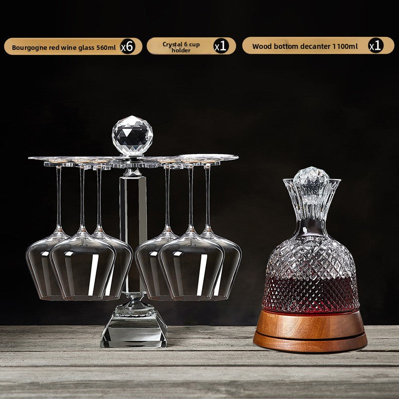 Wine Rotating Decanter Quick Household Wine Set Glass