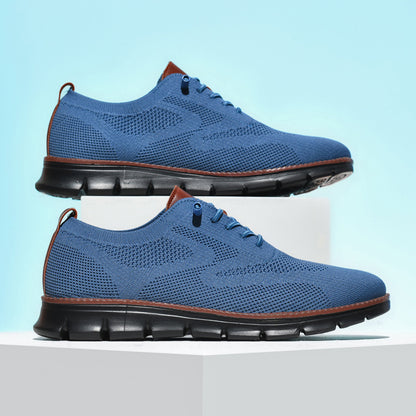 Breathable Flyknit Mens Running Shoes
