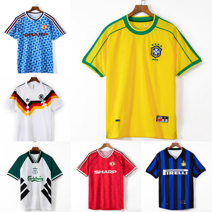 Retro Football Jerseys Vintage Team Uniforms