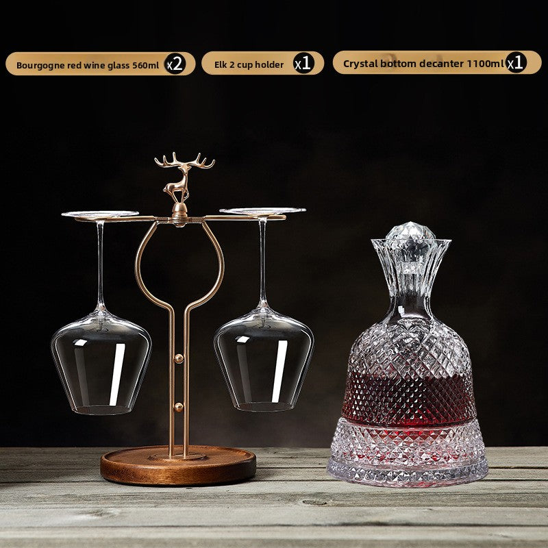 Wine Rotating Decanter Quick Household Wine Set Glass